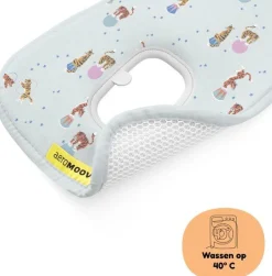 Aeromoov Baby Autostoel|Veiligheid Onderweg * Air Layer Autostoel Groep 0+ Circus Tiger Blauw