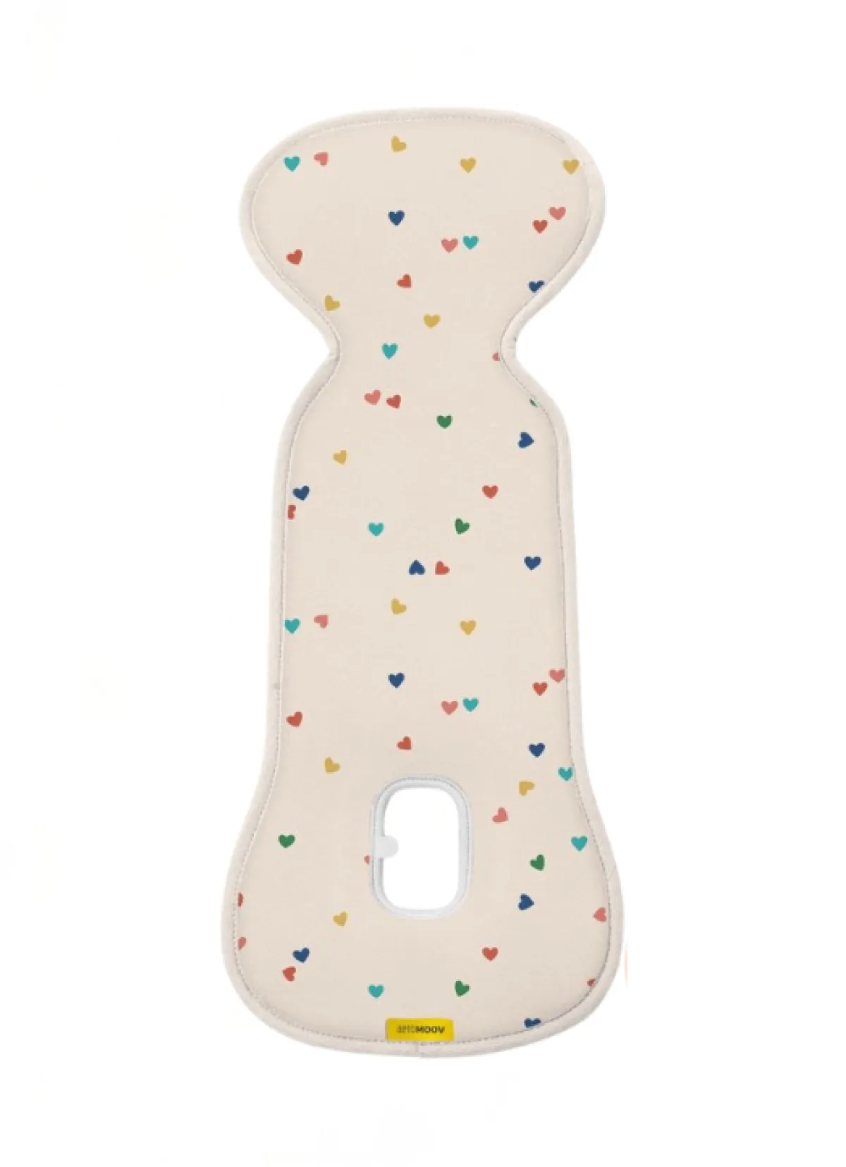 Aeromoov Baby Autostoel|Veiligheid Onderweg * Air Layer Autostoel Groep 0+ Confetti Hearts Beige
