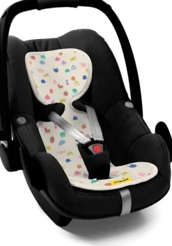 Aeromoov Baby Autostoel|Veiligheid Onderweg * Air Layer Autostoel Groep 0+ Funny Shapes Zand