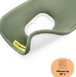 Aeromoov Baby Autostoel|Veiligheid Onderweg * Air Layer Autostoel Groep 0+ Green Moss Groen