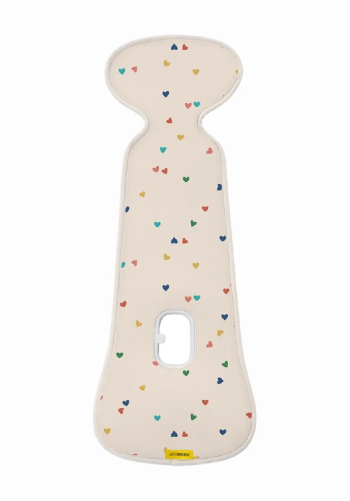 Aeromoov Peuter Autostoel|Veiligheid Onderweg * Air Layer Autostoel Groep 1 Confetti Hearts Beige