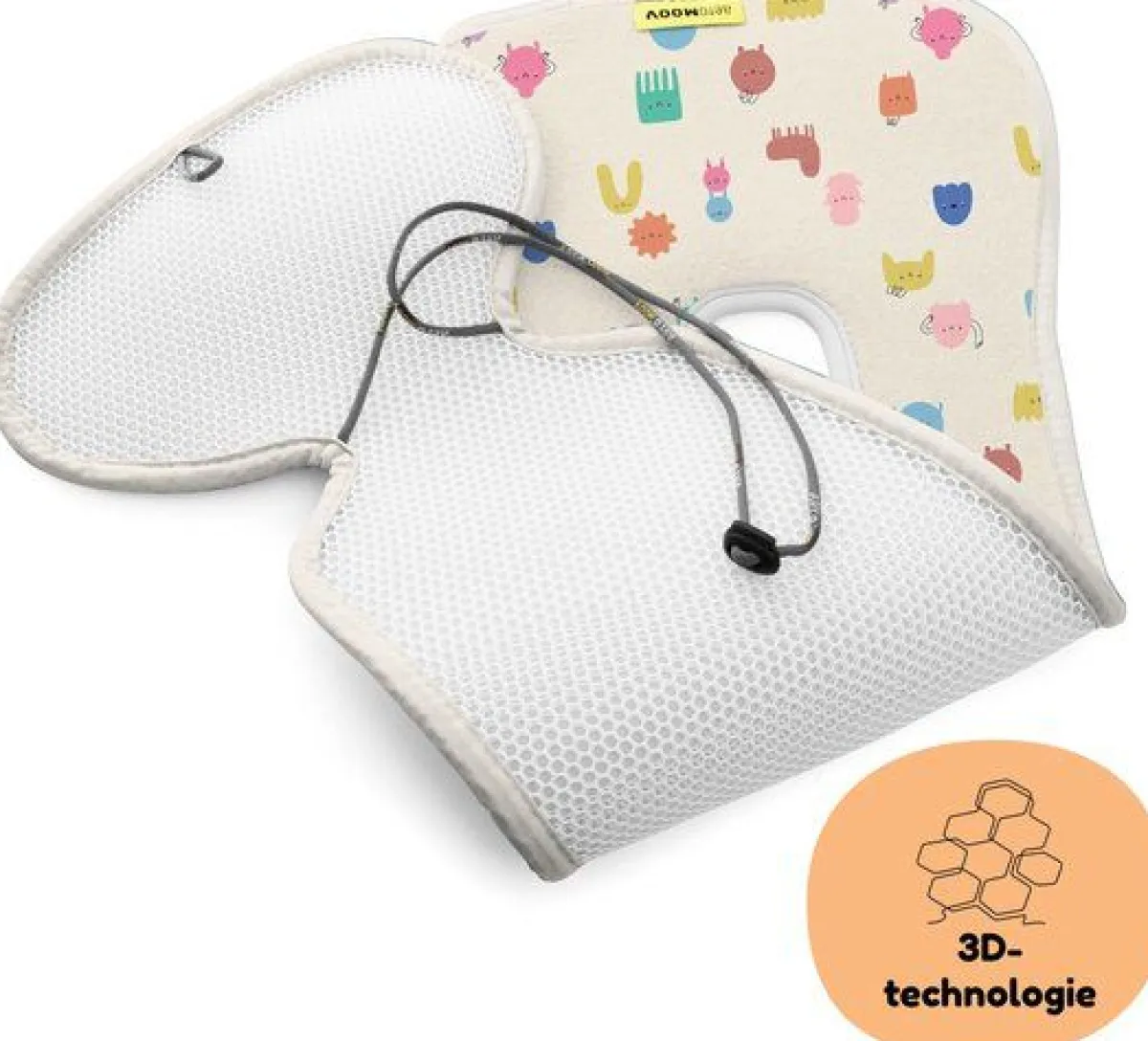 Aeromoov Peuter Autostoel|Veiligheid Onderweg * Air Layer Autostoel Groep 1 Funny Shapes Zand