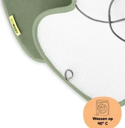Aeromoov Kinder Autostoel|Meegroei Autostoel * Air Layer Autostoel Groep 2/3 Green Moss 3 punts Groen