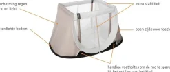 Aeromoov Alle Campingbedden * Instant Reisbed Grey Grijs
