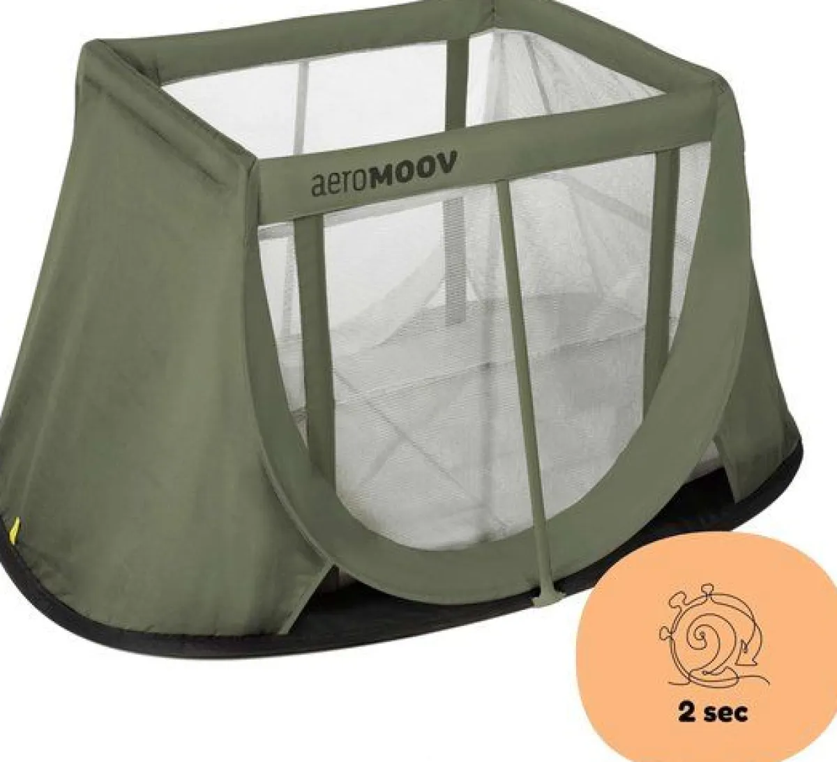 Aeromoov Alle Campingbedden * Instant Reisbed Green Moss Groen
