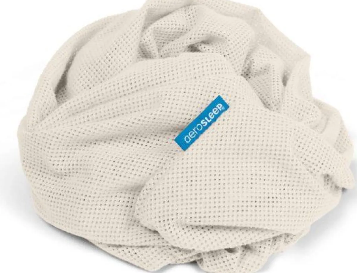AeroSleep Bedtextiel|Bedtextiel * Hoeslaken Almond 40 x 80 cm Zand