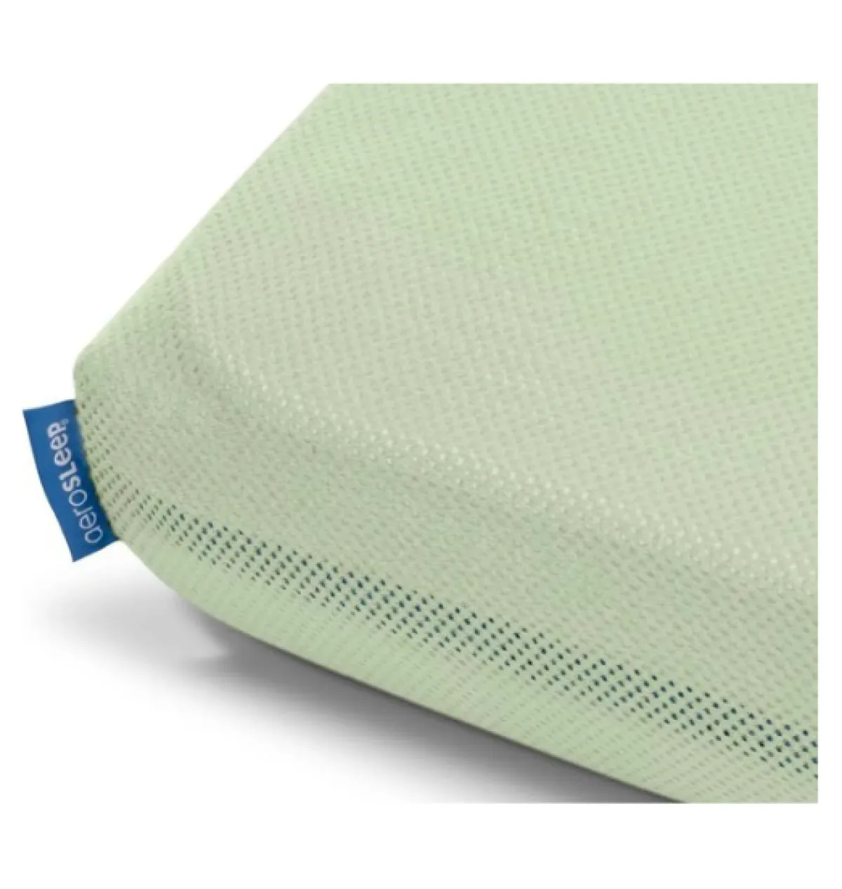 AeroSleep Bedtextiel|Bedtextiel * Hoeslaken Olive 40 x 80 cm Groen