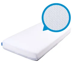 AeroSleep Bedtextiel * Hoeslaken Wit 90 x 200 cm