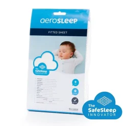 AeroSleep Bedtextiel|Onderdelen * Hoeslaken 60 x 120 cm Wit