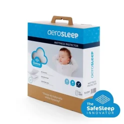 AeroSleep Bedtextiel|Veiligheid In Bed * Protect Matrasbeschermer 70 x 140 cm