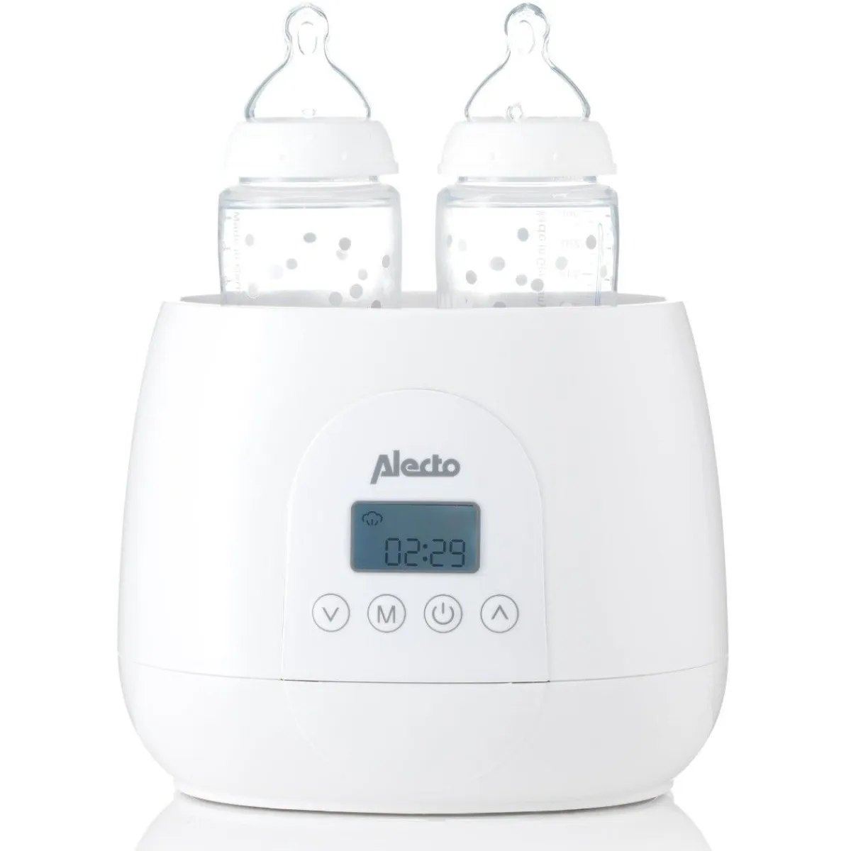 Alecto Flesverwarmers * Flessenwarmer BW700TWIN Digitaal Dubbel Wit