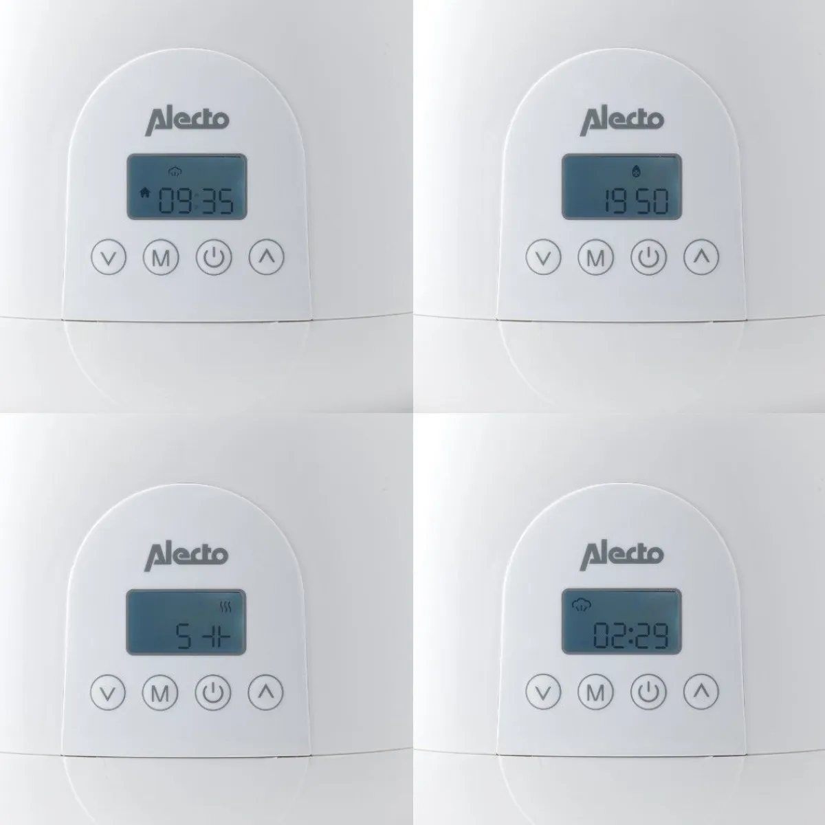 Alecto Flesverwarmers * Flessenwarmer BW700TWIN Digitaal Dubbel Wit