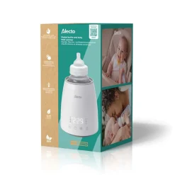 Alecto Flesverwarmers * Flessenwarmer BW900 voor Melk en Babyvoeding Wit