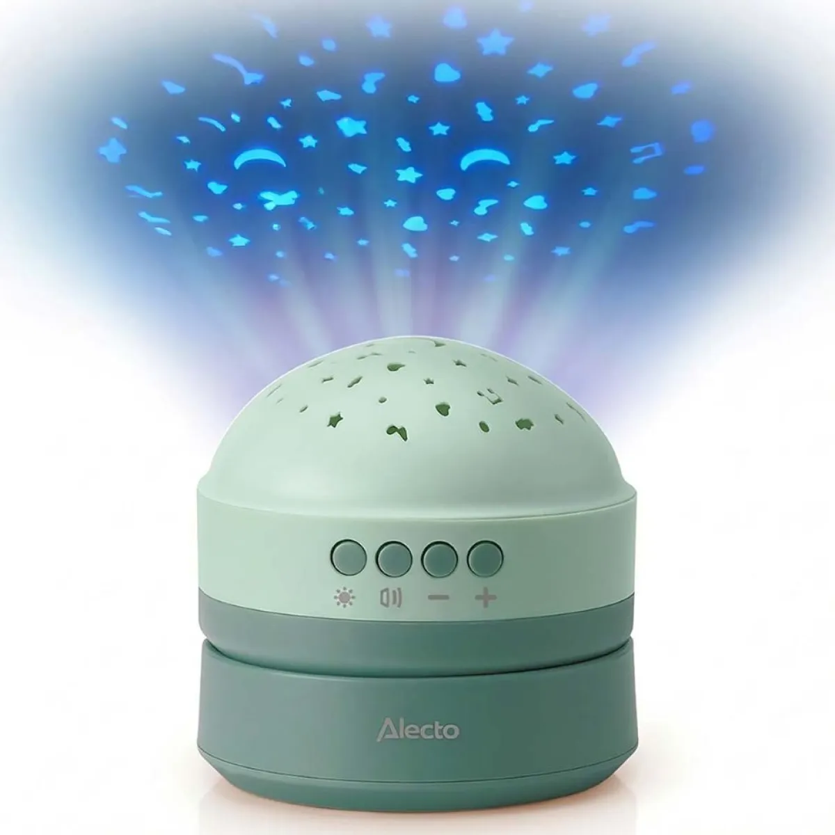 Alecto Nachtlampjes * Sterrenprojector met White Noise Geluiden BC130 Groen