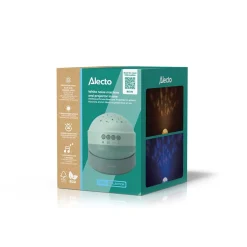 Alecto Nachtlampjes * Sterrenprojector met White Noise Geluiden BC130 Groen