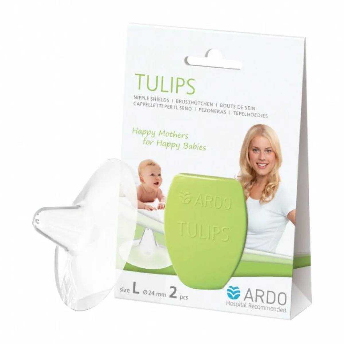 Ardo Borstkolven * Tulips Tepelhoedjes Maat L