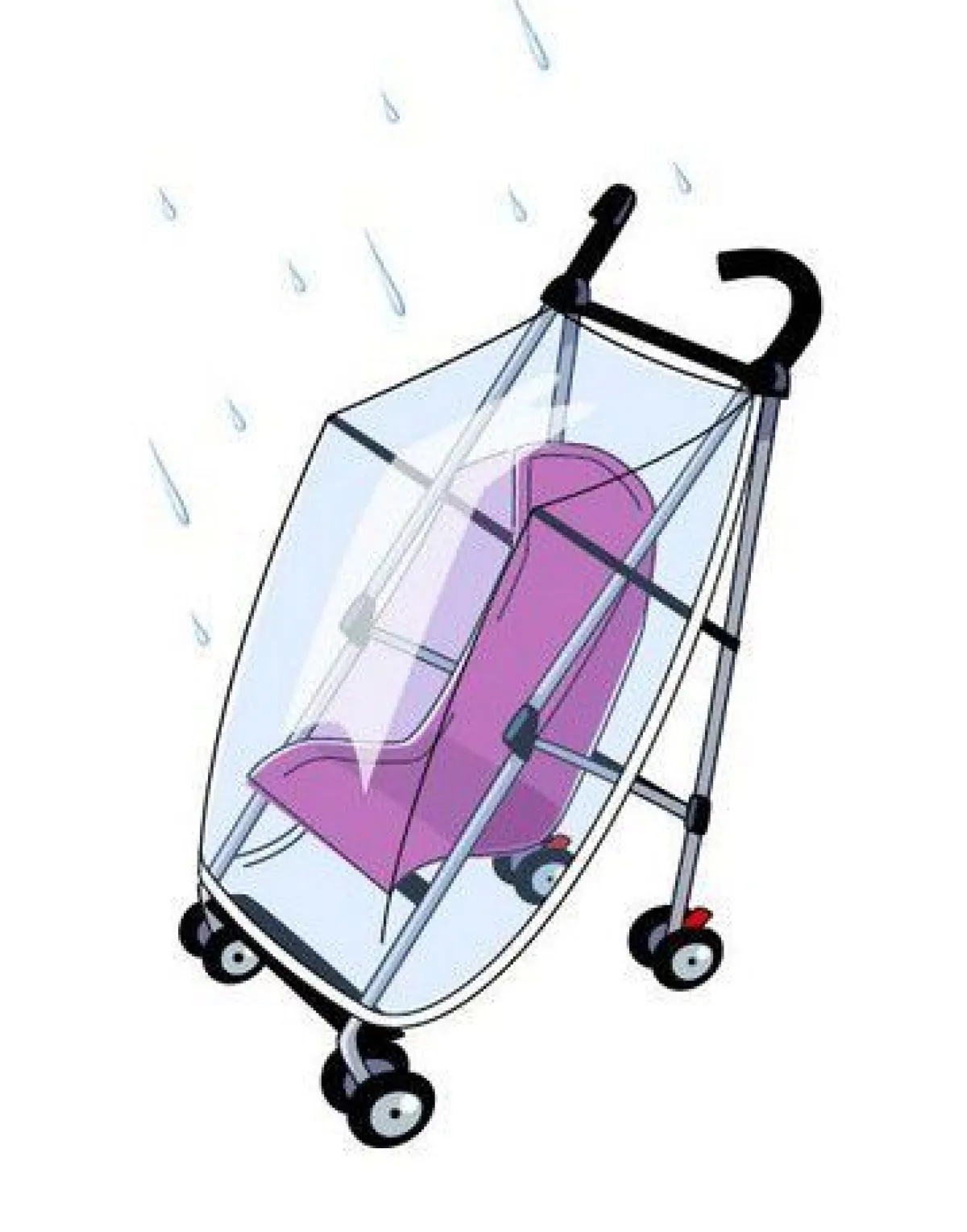 Alle Accessoires * Babsana Regenhoes Voor Buggy/Wandelwagen