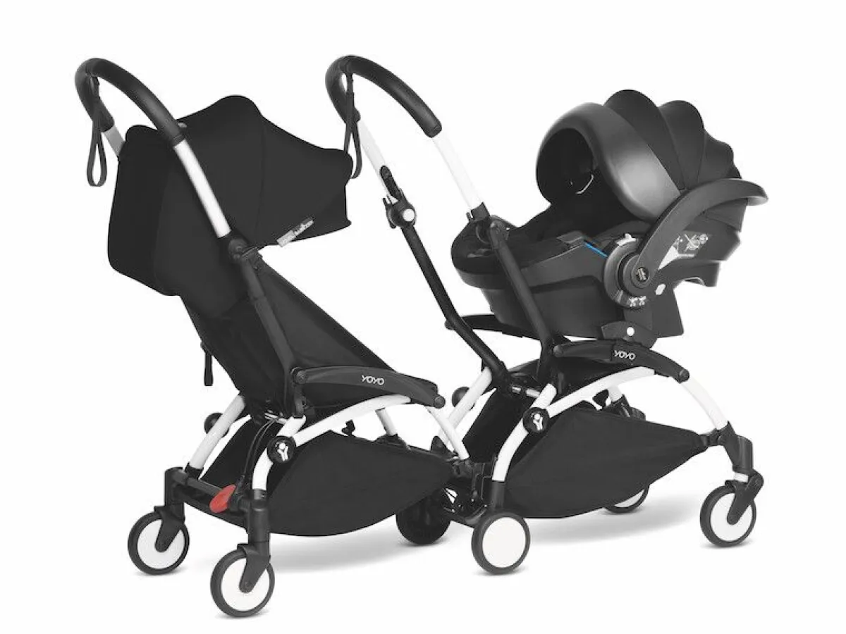 Babyzen Alle Buggy's * YOYO Connect 6+ White frame - Black