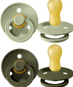 Bibs Fopspenen * Fopspeen 2-Pack Maat 3 Sage - Hunter Green Groen