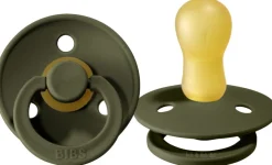 Bibs Fopspenen * Fopspeen 2-Pack Maat 3 Sage - Hunter Green Groen