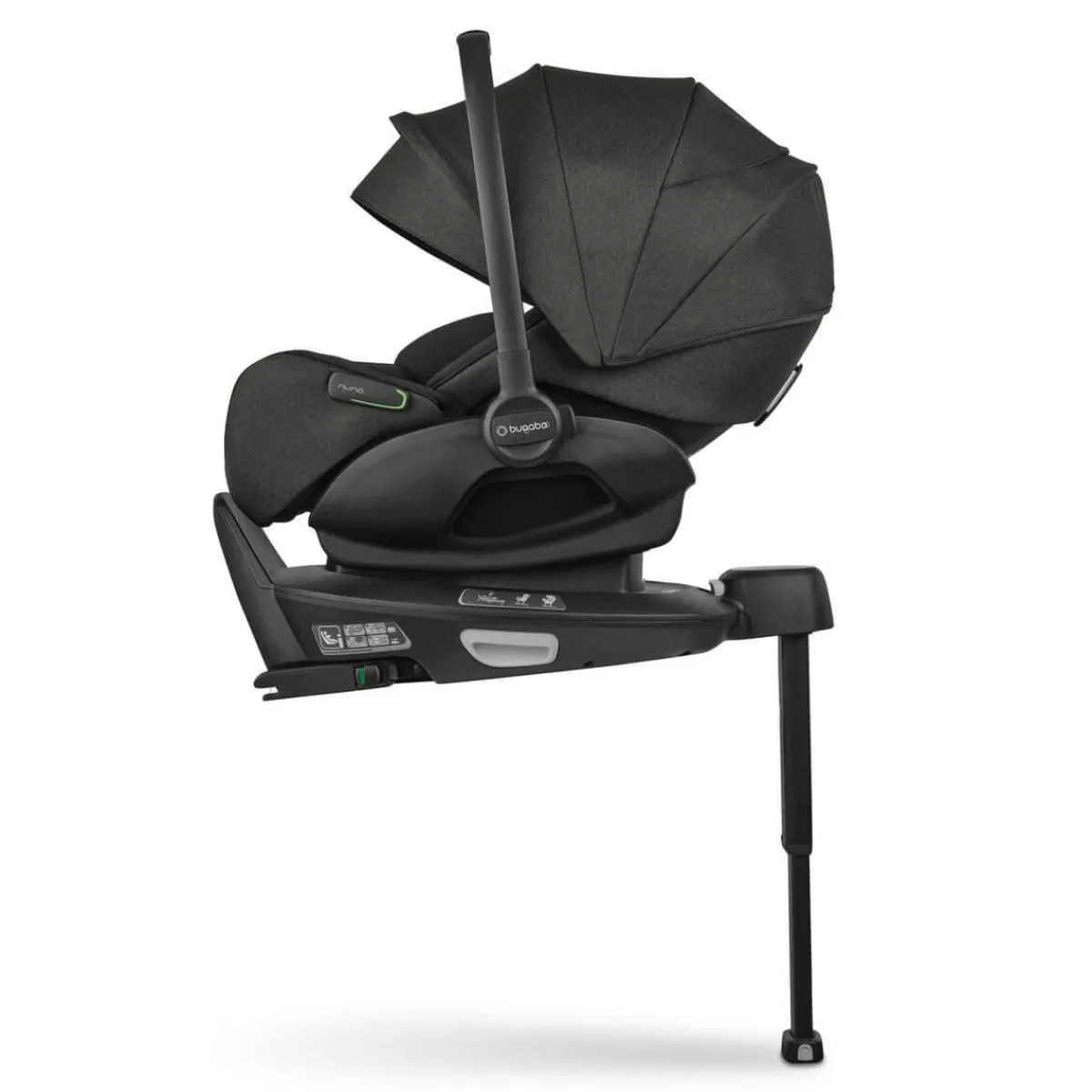 Bugaboo Baby Autostoelen * Autostoel Otter Mineral Washed Black by Nuna Zwart
