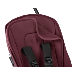 Bugaboo Overige Accessoires * Dual Comfort Seat Liner Dark Cherry Rood