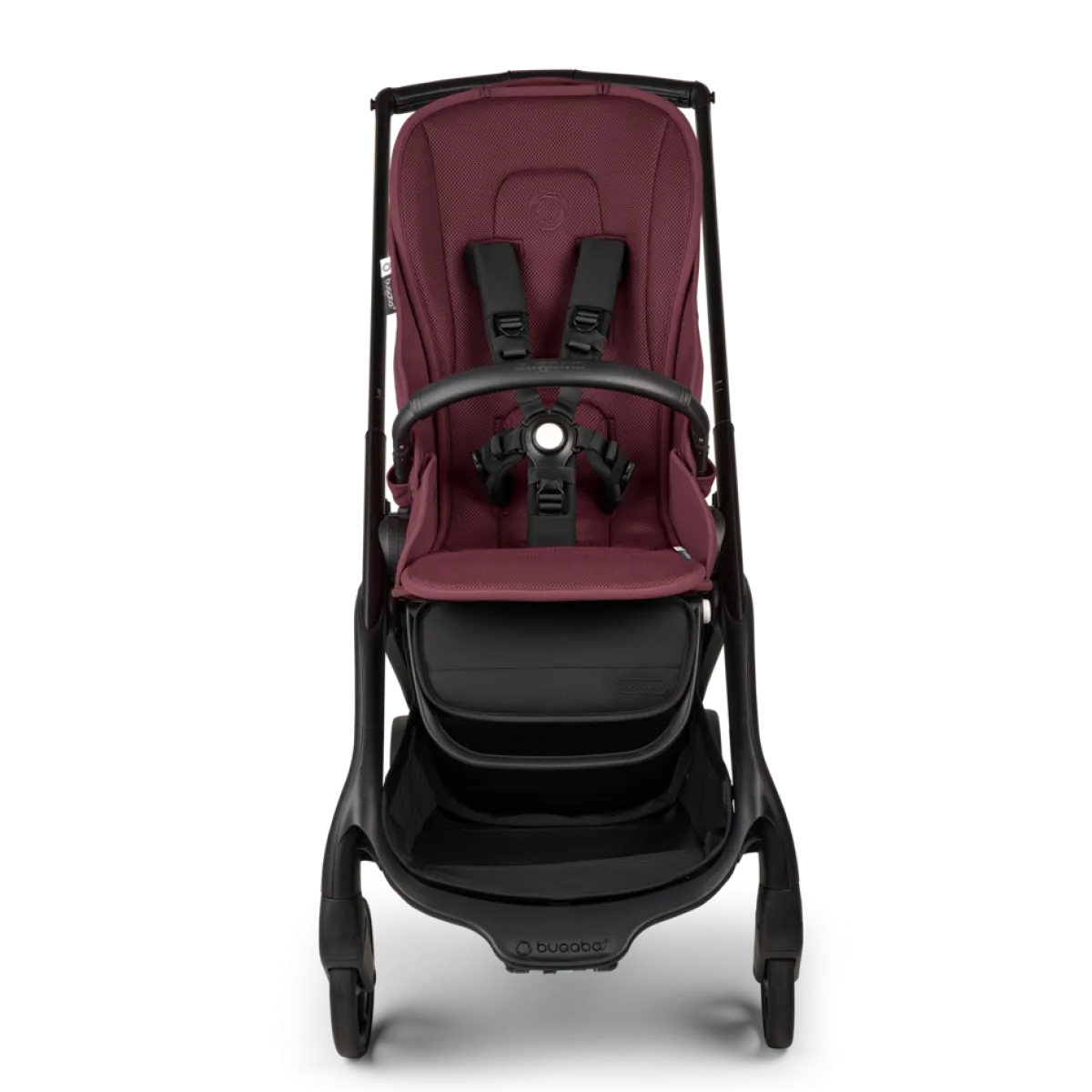 Bugaboo Overige Accessoires * Dual Comfort Seat Liner Dark Cherry Rood