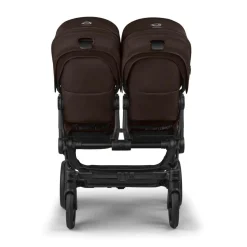 Bugaboo Combi Kinderwagens * Duo Kinderwagen Donkey 6 Compleet Black - Cocoa Brown Bruin