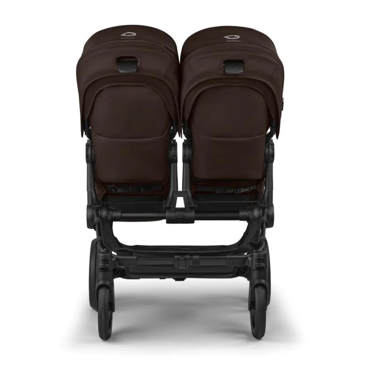 Bugaboo Combi Kinderwagens * Duo Kinderwagen Donkey 6 Compleet Black - Cocoa Brown Bruin