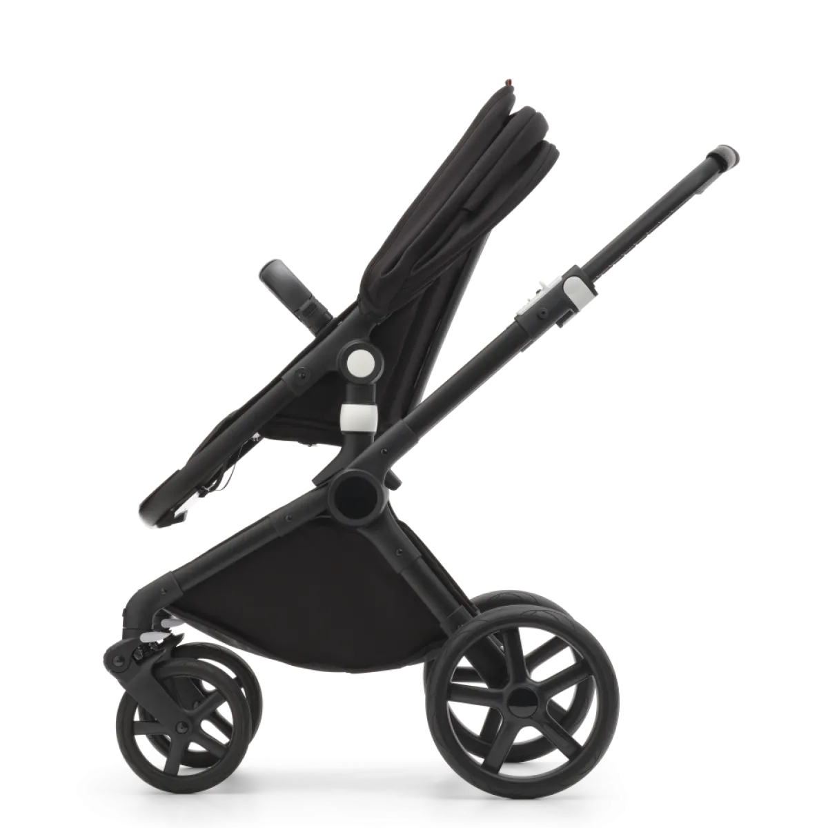 Bugaboo Combi Kinderwagens * Fox Cub Kinderwagen Compleet Black - Midnight Black Zwart