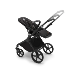 Bugaboo Combi Kinderwagens * Fox Cub Kinderwagen Compleet Black - Midnight Black Zwart