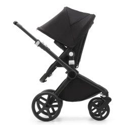 Bugaboo Combi Kinderwagens * Fox Cub Kinderwagen Compleet Black - Midnight Black Zwart
