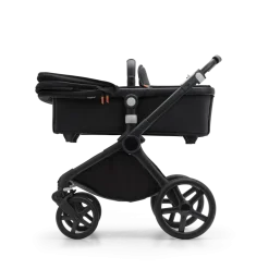 Bugaboo Combi Kinderwagens * Fox Cub Kinderwagen Compleet Black - Midnight Black Zwart