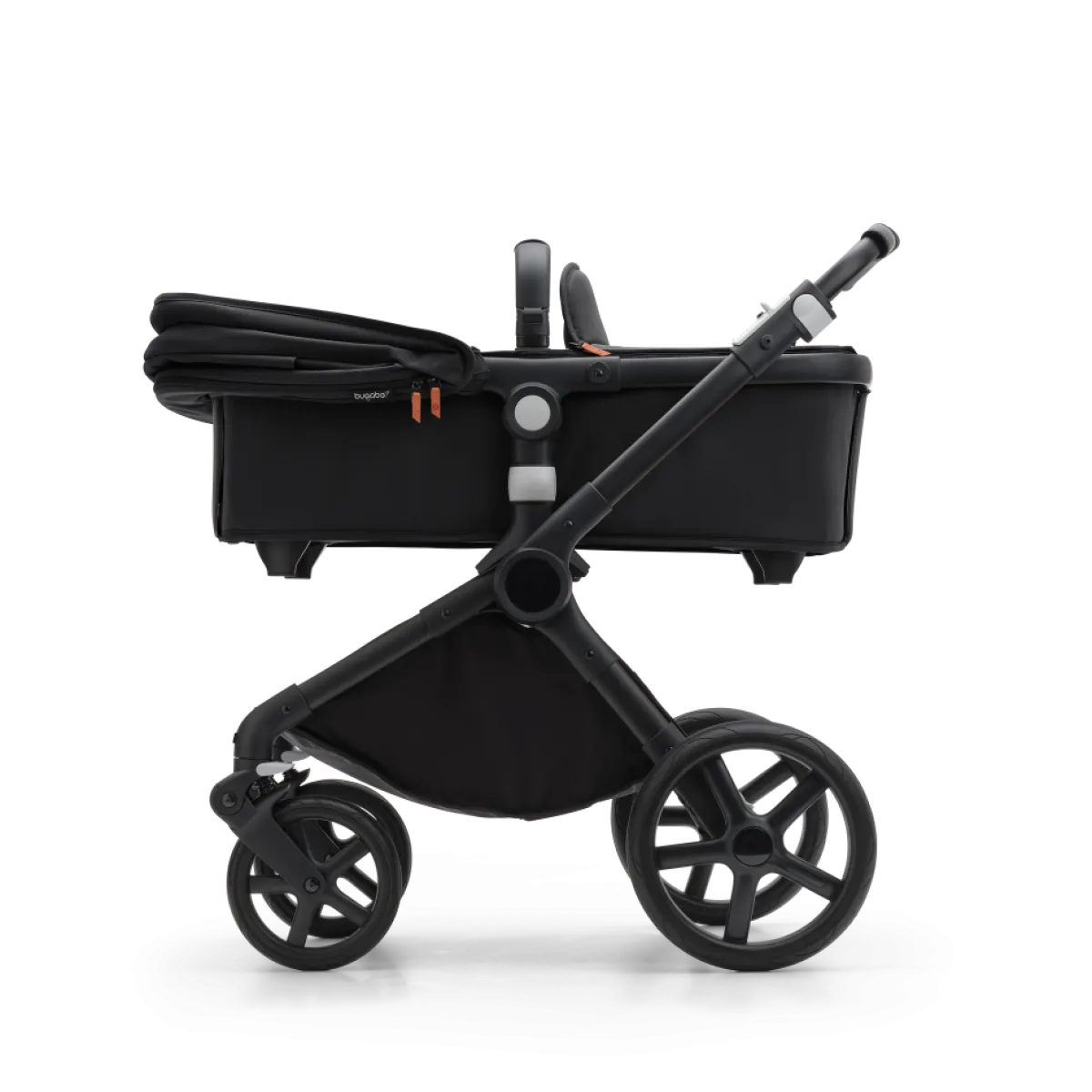 Bugaboo Combi Kinderwagens * Fox Cub Kinderwagen Compleet Black - Midnight Black Zwart