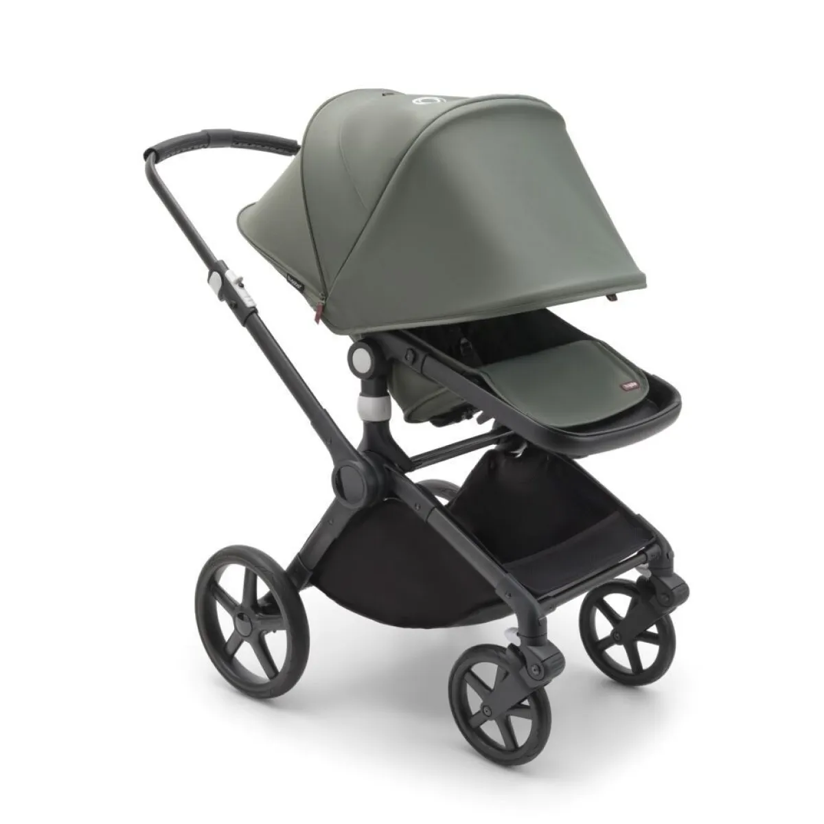 Bugaboo Combi Kinderwagens * Fox Cub Kinderwagen Compleet Black - Forest Green Groen