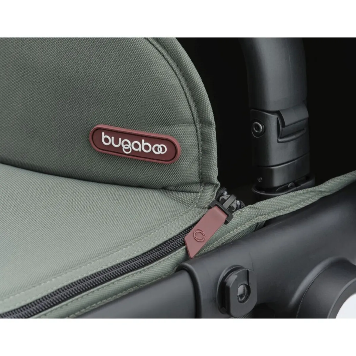 Bugaboo Combi Kinderwagens * Fox Cub Kinderwagen Compleet Black - Forest Green Groen
