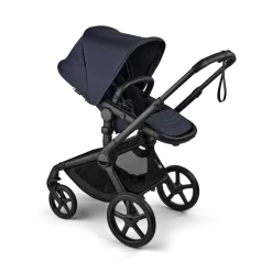 Bugaboo Combi Kinderwagens * Fox 5 Renew Kinderwagen Compleet Black - Deep Indigo Blauw