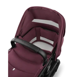 Bugaboo Combi Kinderwagens * Fox 5 Renew Kinderwagen Compleet Black - Dark Cherry Rood