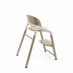 Bugaboo Meegroeistoelen * Giraffe Kinderstoel Neutral Wood / White Beige