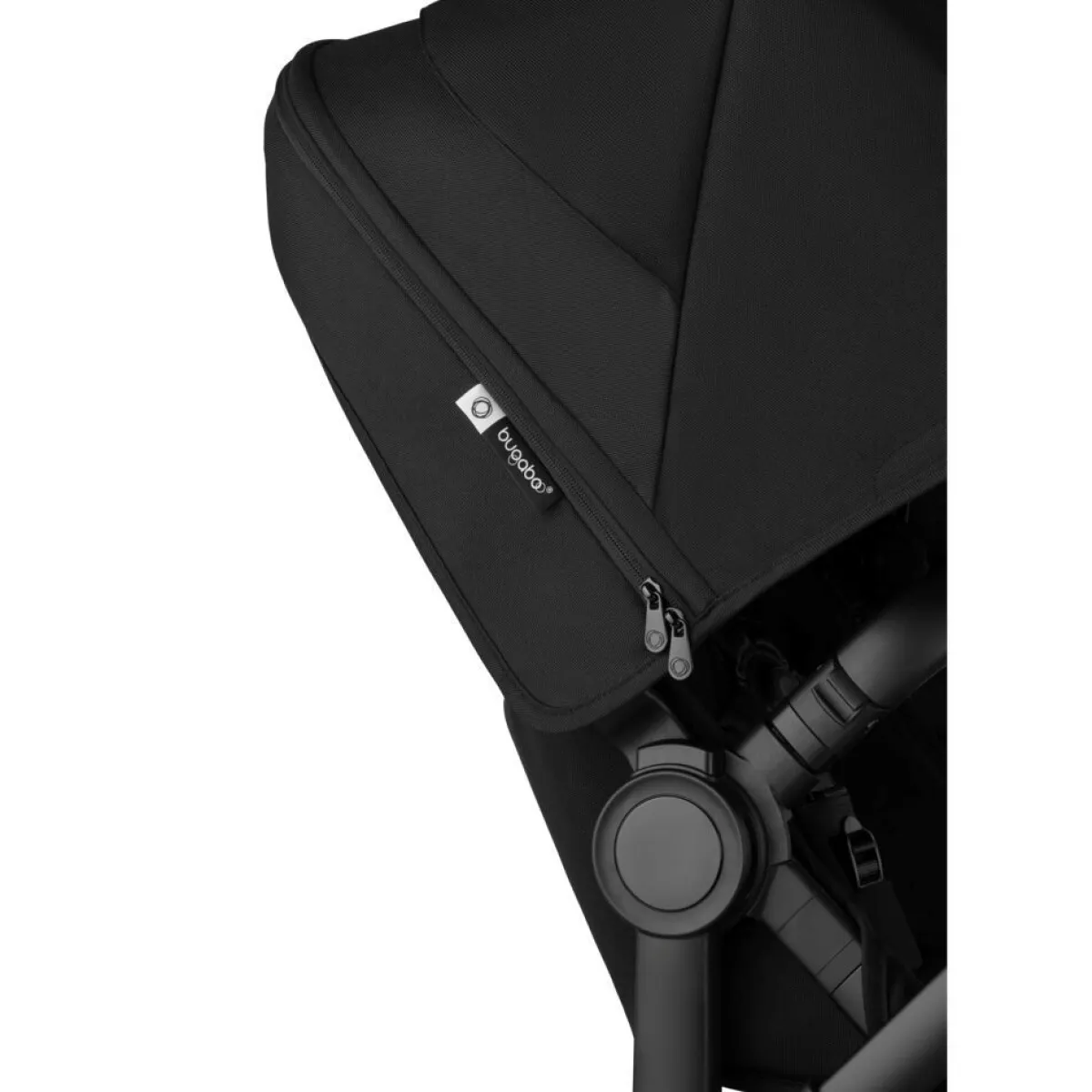 Bugaboo Combi Kinderwagens * Mono Kinderwagen Donkey 6 Compleet Black - Heritage Black Zwart