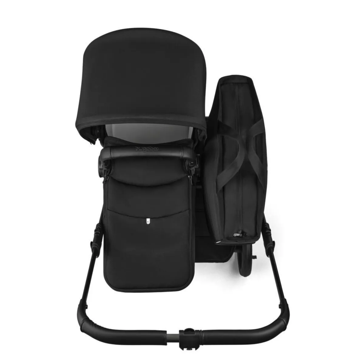 Bugaboo Combi Kinderwagens * Mono Kinderwagen Donkey 6 Compleet Black - Heritage Black Zwart