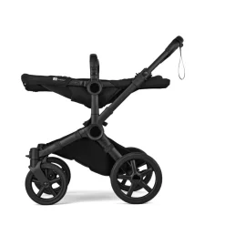 Bugaboo Combi Kinderwagens * Mono Kinderwagen Donkey 6 Compleet Black - Heritage Black Zwart