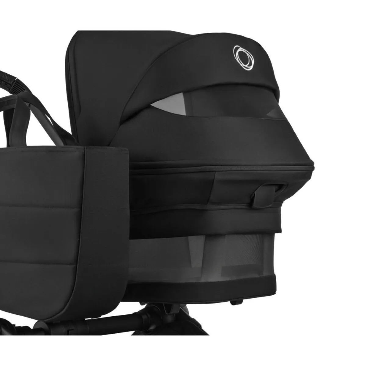 Bugaboo Combi Kinderwagens * Mono Kinderwagen Donkey 6 Compleet Black - Heritage Black Zwart