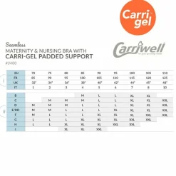 Carriwell Lingerie * Voedingsbh Padded Gelbeugel Zwart
