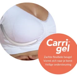 Carriwell Lingerie * Voedingsbh Padded Gelbeugel Zwart