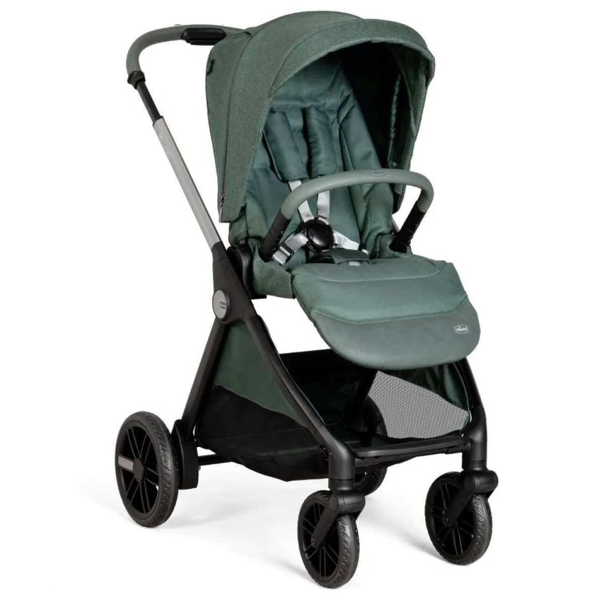 Chicco Combi Kinderwagens * Kinderwagen Bellagio 2 3-in-1 Fir Tree Groen