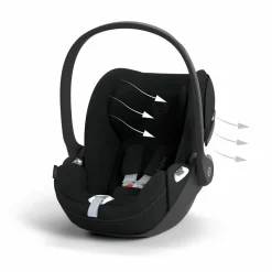 Cybex Baby Autostoelen * Autostoel Cloud T i-Size Plus Sepia Black Zwart