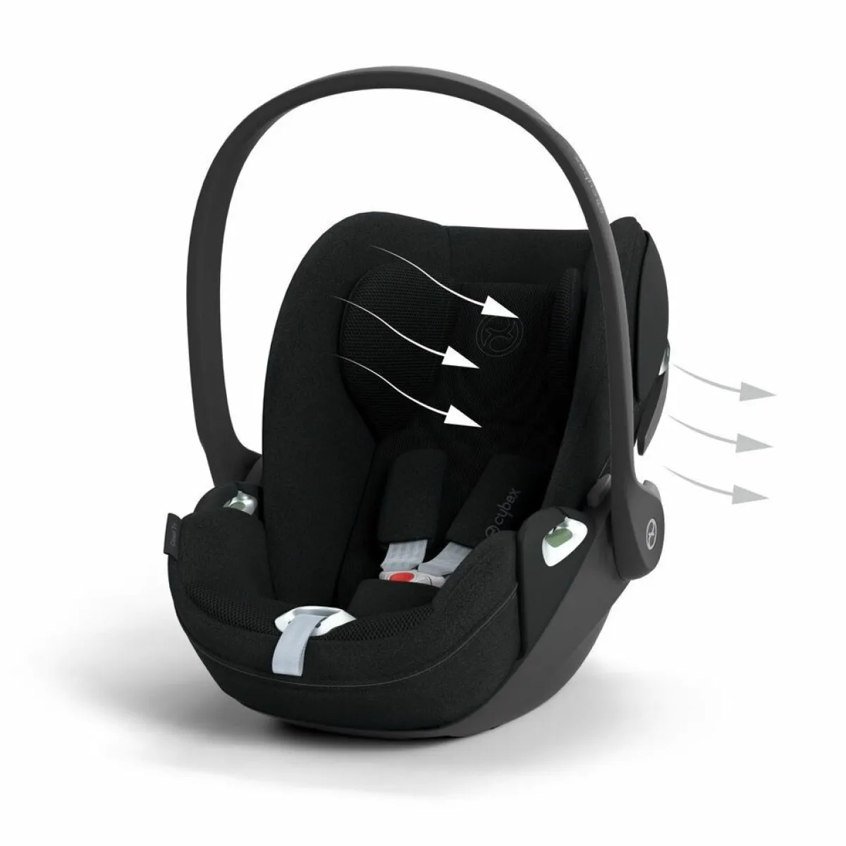 Cybex Baby Autostoelen * Autostoel Cloud T i-Size Plus Sepia Black Zwart
