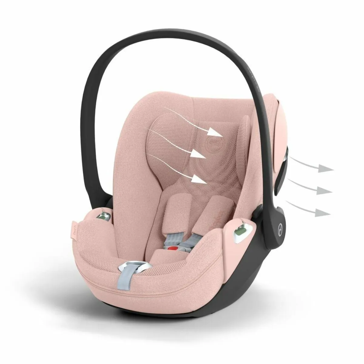 Cybex Baby Autostoelen * Autostoel Cloud T i-Size Plus Peach Pink Roze