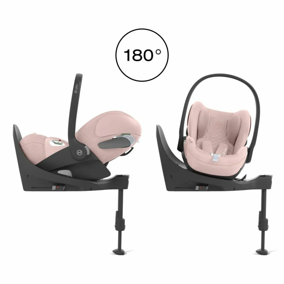 Cybex Baby Autostoelen * Autostoel Cloud T i-Size Plus Peach Pink Roze